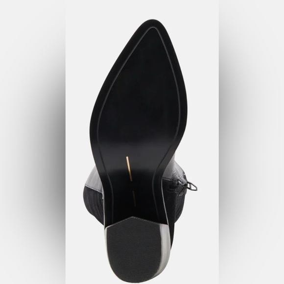 Dolce Vita Knee High Black Boots Size 7 - Kristy - Picture 5 of 12